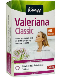 VALERIANA CLASIC KNEIPP 60 GRAGEAS