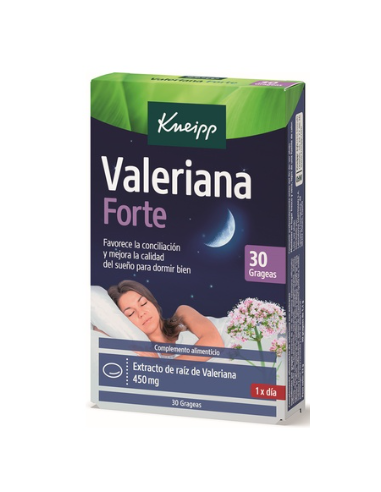 VALERIANA FORTE KNEIPP 30 GRAGEAS