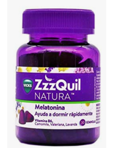 ZZZQUIL NATURA  30 GOMINOLAS
