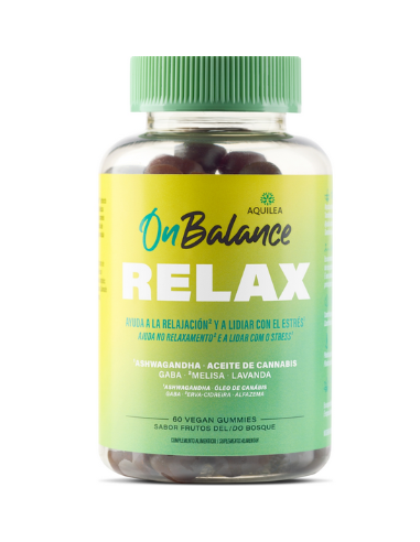 AQUILEA ONBALANCE RELAX  60 GOMINOLAS SABOR FRUTOS DEL BOSQUE