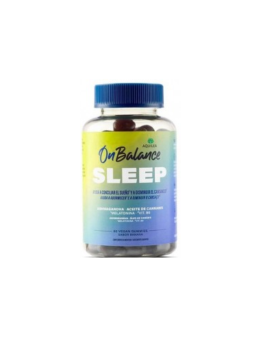 AQUILEA ONBALANCE SLEEP  60 GOMINOLAS SABOR BANANA