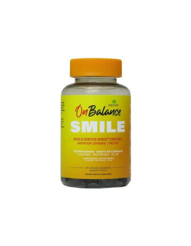 AQUILEA ONBALANCE SMILE  60 GOMINOLAS SABOR CITRICO
