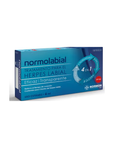 NORMOLABIAL TRATAMIENTO 1 TUBO 6 ML