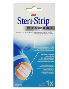 3M NEXCARE STERI STRIP SUTURA CUTANEA ESTERIL TIRA 12 MM X 1