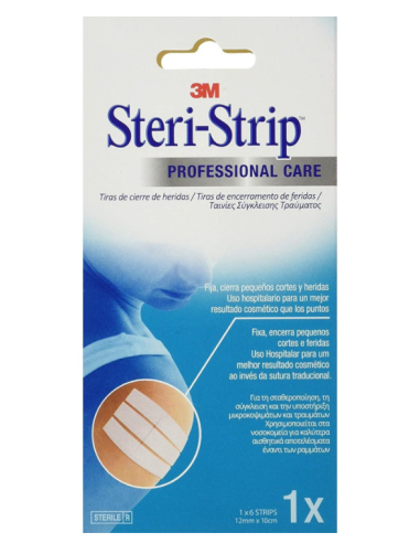 3M NEXCARE STERI STRIP SUTURA CUTANEA ESTERIL TIRA 12 MM X 1