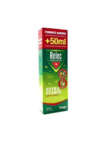 RELEC EXTRAFUERTE REPELENTE DE MOSQUITOS SPRAY XL  1 ENVASE 125 ML