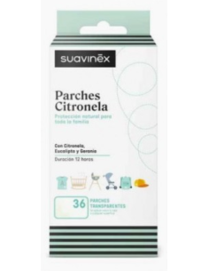 SUAVINEX PARCHES CON CITRONELLA  36 PARCHES
