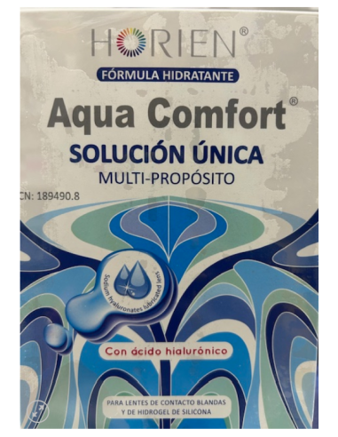 HORIEN AQUA COMFORT SOLUCION UNICA 2 ENVASES 360 ML
