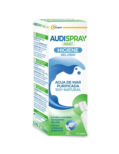 AUDISPRAY  SOLUCION LIMPIEZA OIDOS 50 ML