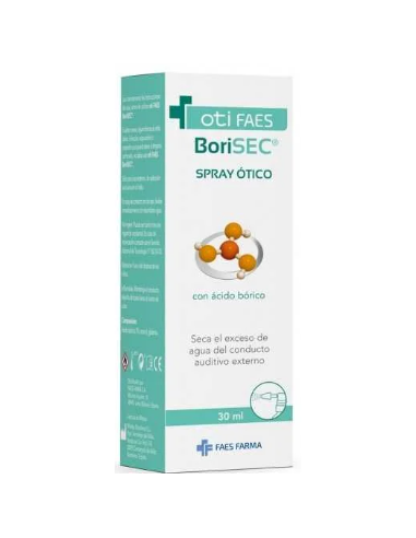 OTIFAES BORISEC  SPRAY OTICO 1 ENVASE 30 ML