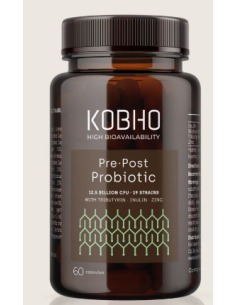 PRE-POST PROBIOTIC 60 CAPS KOBHO