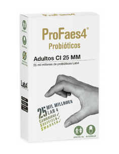 PROFAES4 PROBIOTICO ADULTOS  25 MM (MILMILLONES) 30 CAPSU