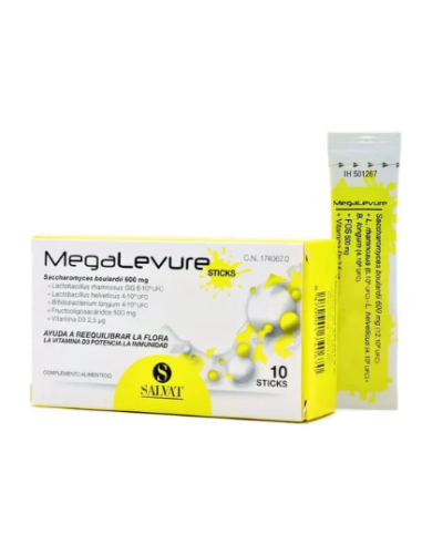 MEGALEVURE 10 STICKS BUCOD.