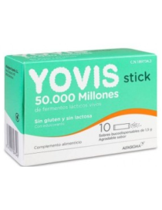 YOVIS  10 STICK BUCODISPERSABLES