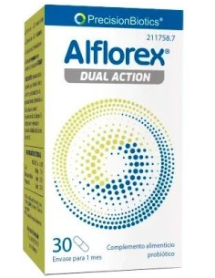ALFLOREX DUAL ACTION  30 CAPSULAS