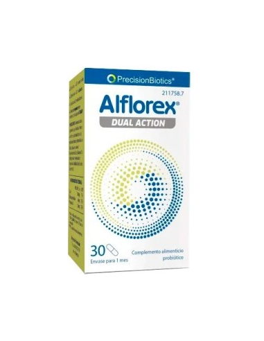 ALFLOREX DUAL ACTION  30 CAPSULAS
