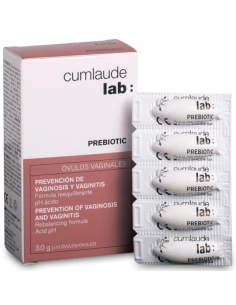 CUMLAUDE LAB PREBIOTIC 10 OVULOS VAGINAL
