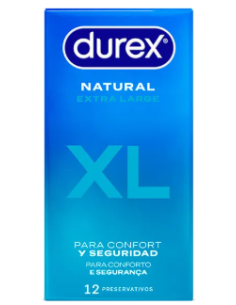 DUREX PACK NATURAL XL 12X12