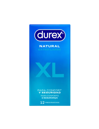 DUREX PACK NATURAL XL 12X12