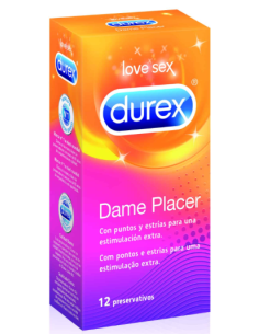 PRESERVATIVOS DUREX PLEASUREMAX 12 U