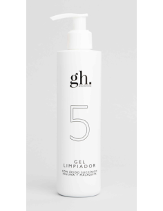 GH. GEL LIMPIADOR 5 250ML (CON ACIDO SUCCINICO INULINA Y MALAQUITA)