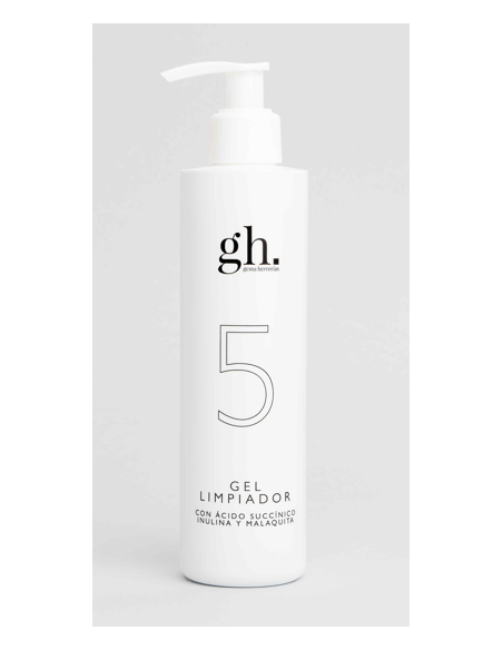 GH. GEL LIMPIADOR 5 250ML (CON ACIDO SUCCINICO INULINA Y MALAQUITA)