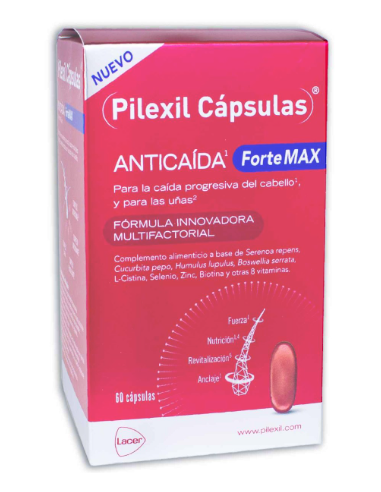 PILEXIL CAPSULAS ANTICAIDA FORTEMAX 60 CAPS
