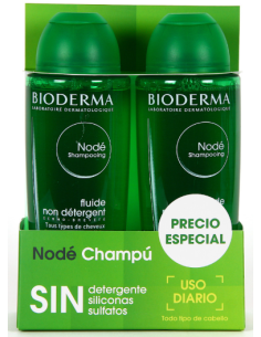 DUPLO CHAMPÚ BIODERMA NODÈ NO DETERGENTE