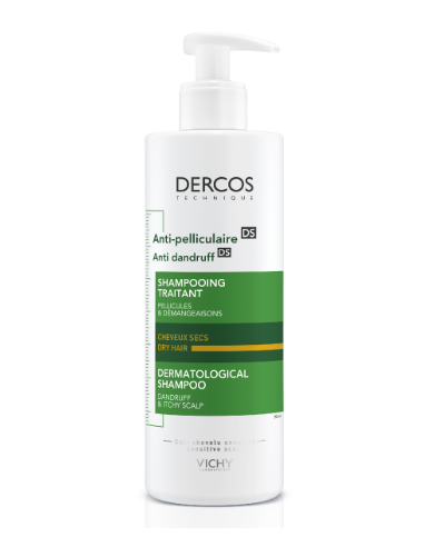 DERCOS TECHNIQUE ANTICASPA CHAMPU C SECO  1 ENVASE 400 ML VICHY