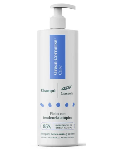 CHAMPU CUERO CABELLUDO SENSIBLE GREEN CORNERSS 1 ENVASE 300 ML