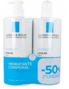 DUPLO LIPIKAR  FLUIDE HYDRATANT  2 X 750ML LA ROCHE POSAY -50% EN LA 2ª UNIDAD