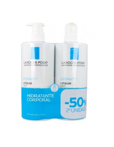 DUPLO LIPIKAR  FLUIDE HYDRATANT  2 X 750ML LA ROCHE POSAY -50% EN LA 2ª UNIDAD