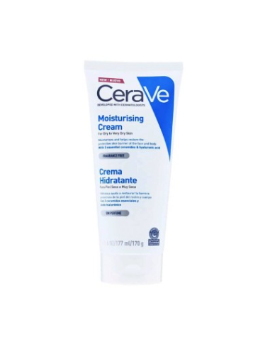 CERAVE CREMA HIDRATANTE PIEL SECA  1 ENVASE 170 G