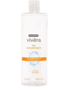 ACOFARMA VIVERA GEL DERMATOLOGICO CERO 1 ENVASE 750 ml FLOR DE AZAHAR