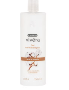 ACOFARMA VIVERA GEL LECHE ALGODON  1 ENVASE 750 ML