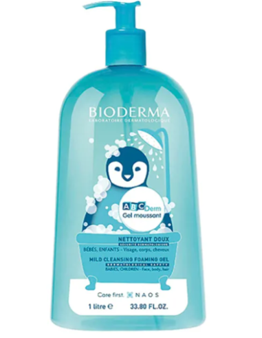 ABCDERM GEL MOUSSANT 1 ENVASE 1000 ML