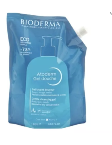 ATODERM GEL DE DOUCHE BIODERMA 1 ENVASE 1 L ECO-RECARGABLE
