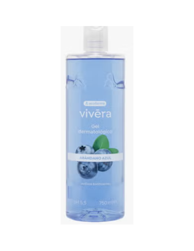 ACOFARMA VIVERA GEL DERMATOLOGICO  1 ENVASE 750 ML ARANDANO AZUL