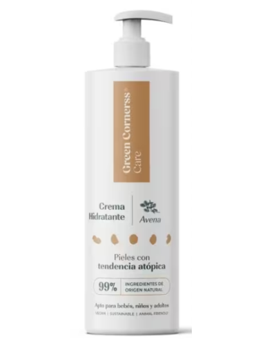 CREMA HIDRATANTE AVENA GREEN CORNERSS 1 BOTELLA 280 ML