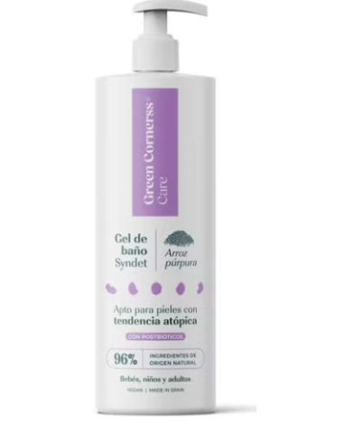 GEL DE BAÑO ARROZ GREEN CORNERSS 1 BOTELLA 400 ML