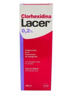 LACER COLUTORIO CLORHEXIDINA 0.2%  1 ENVASE 500 ML