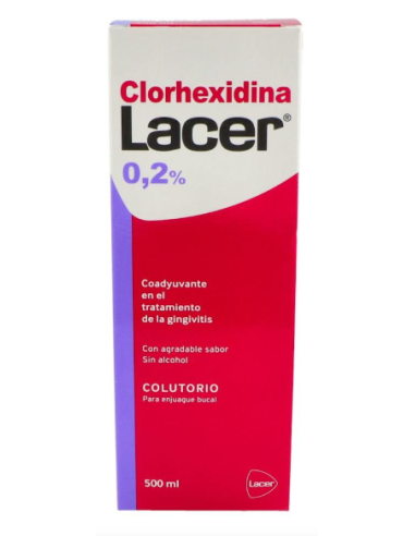 LACER COLUTORIO CLORHEXIDINA 0.2%  1 ENVASE 500 ML