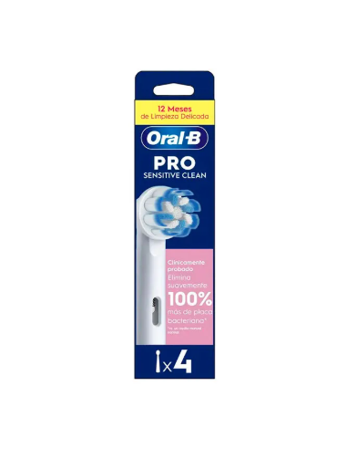 RECAMBIO CEPILLO DENTAL ELECTRICO  ORAL-B SENSITIVE CLEAN R