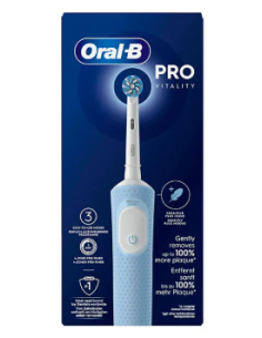 CEPILLO DENTAL ELECTRICO RECARGABLE ORAL-B VITALITY 100 CROS AZUL