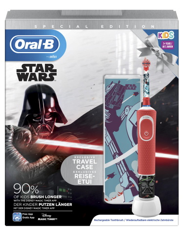 CEPILLO DENTAL ELECTRICO RECARGABLE INFANTIL ORAL-B KIDS STA
