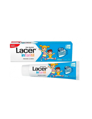LACER INFANTIL GEL DENTAL  75 ML FRESA