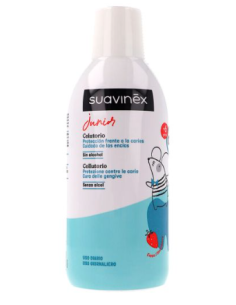 SUAVINEX ORAL JUNIOR COLUTORIO 1 ENVASE 500 ML SABOR FRESA