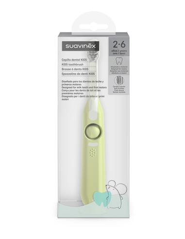 CEPILLO DENTAL INFANTIL SUAVINEX KIDS 2 - 6 AÑOS 1 UNIDAD