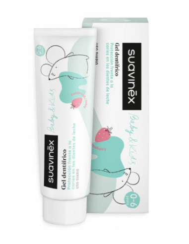ORAL BABY DENTIFRICO SUAVINEX 1 TUBO 50 ML SABOR FRESA