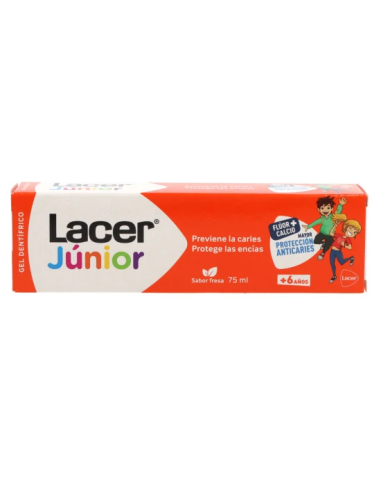 LACER JUNIOR GEL DENTAL FRESA